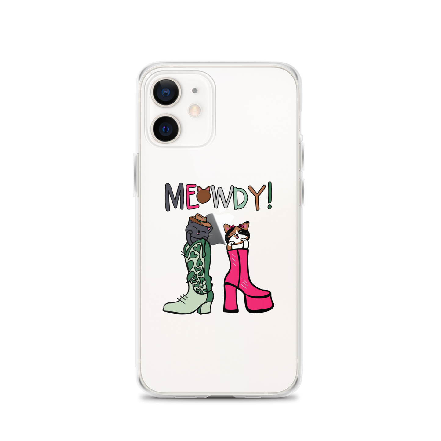 Meowdy! Clear Case for iPhone®