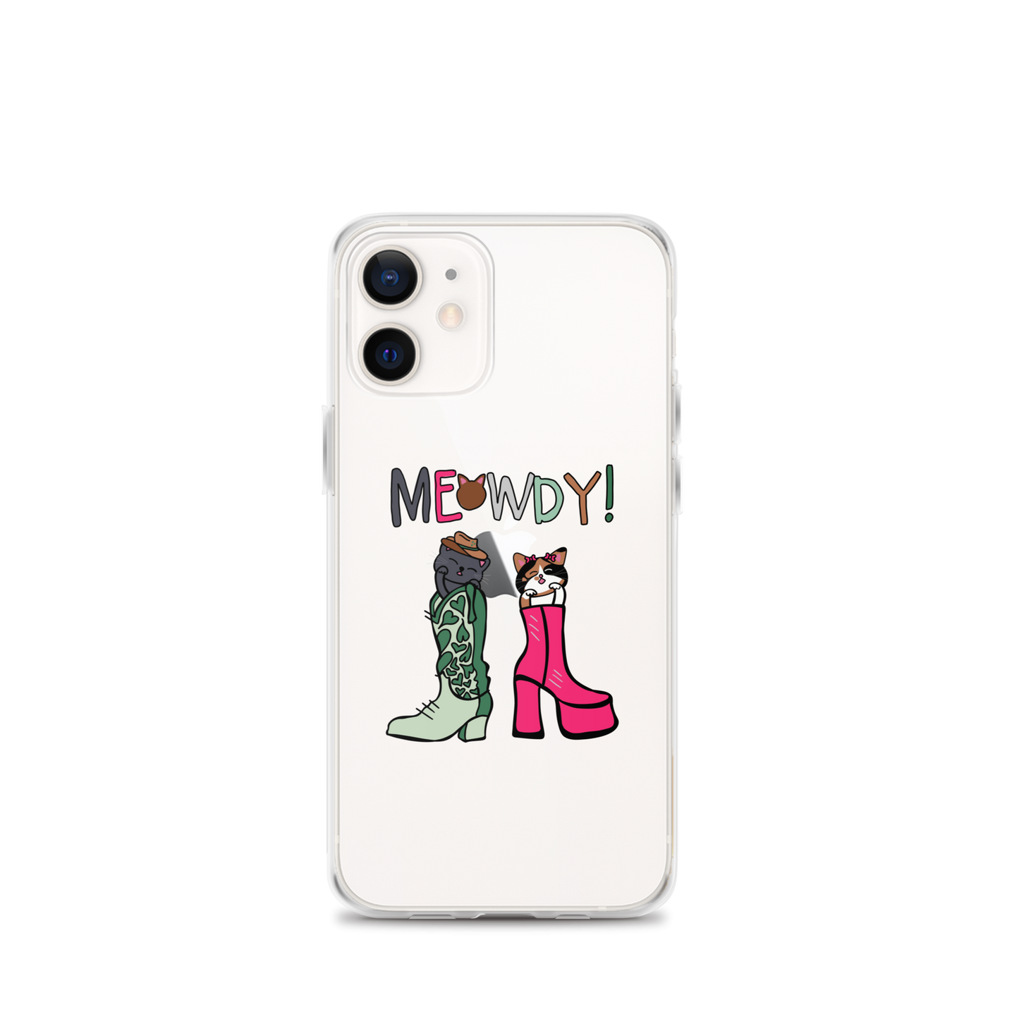 Meowdy! Clear Case for iPhone®