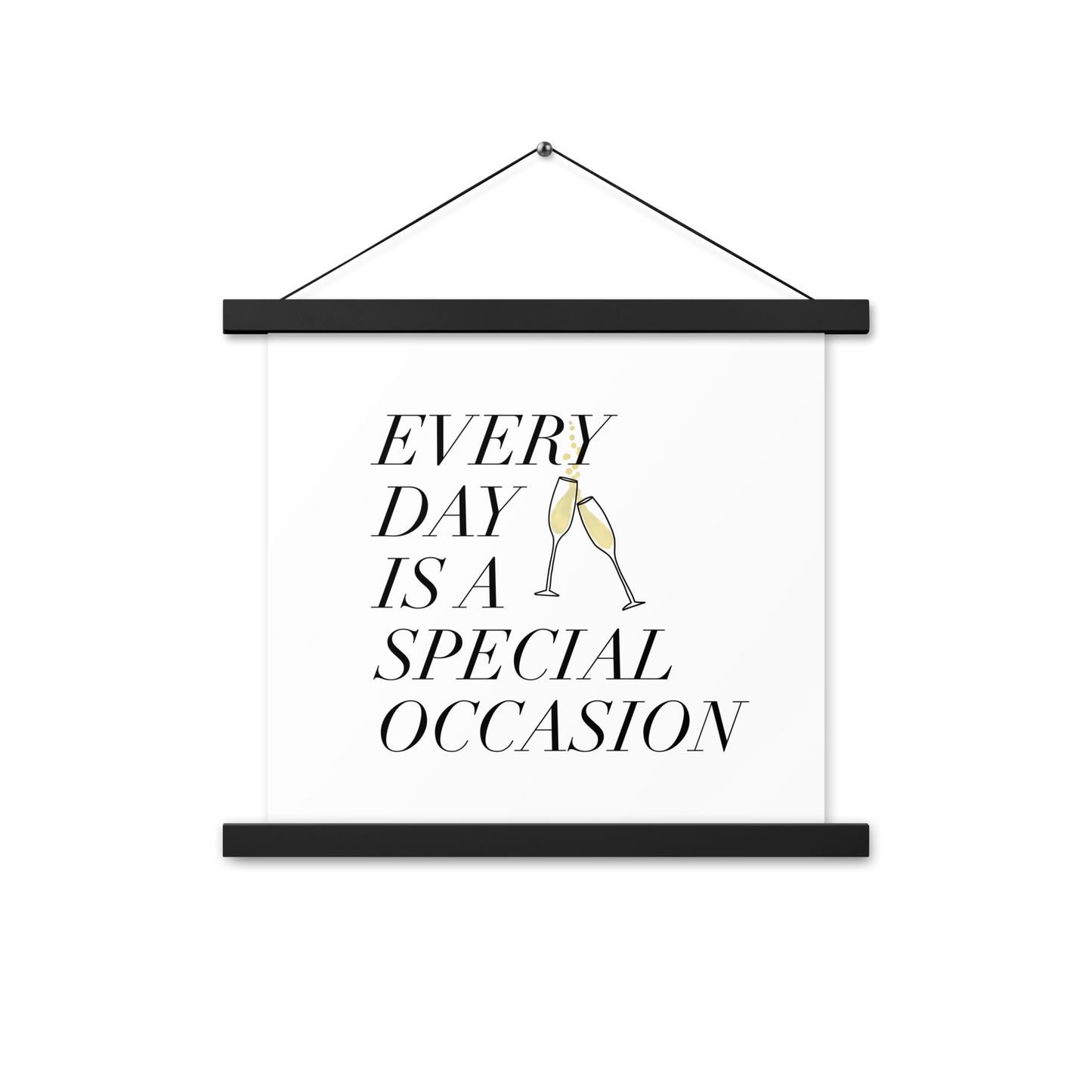 Every Day is a Special Occasion Poster with Hangers