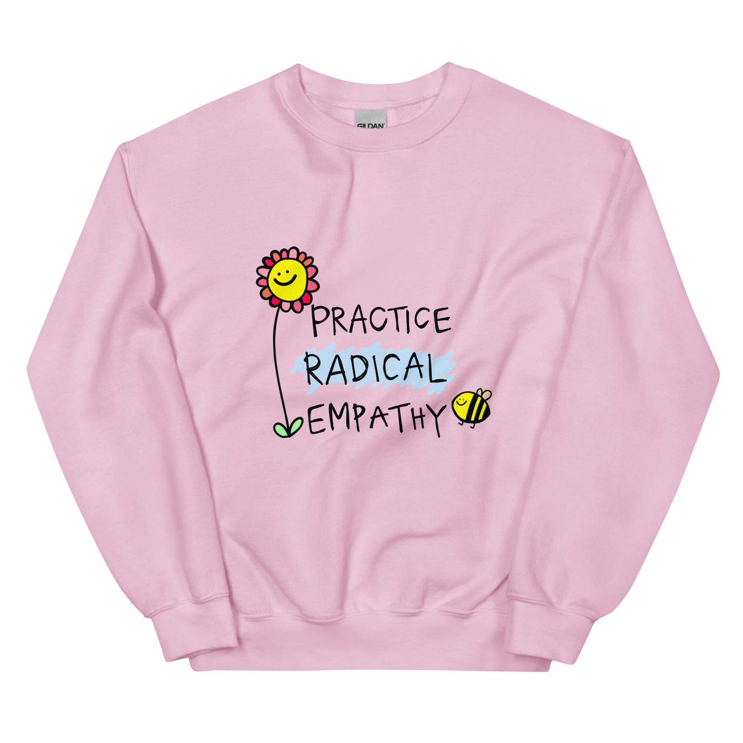 Practice Radical Empathy Doodle Sweatshirt