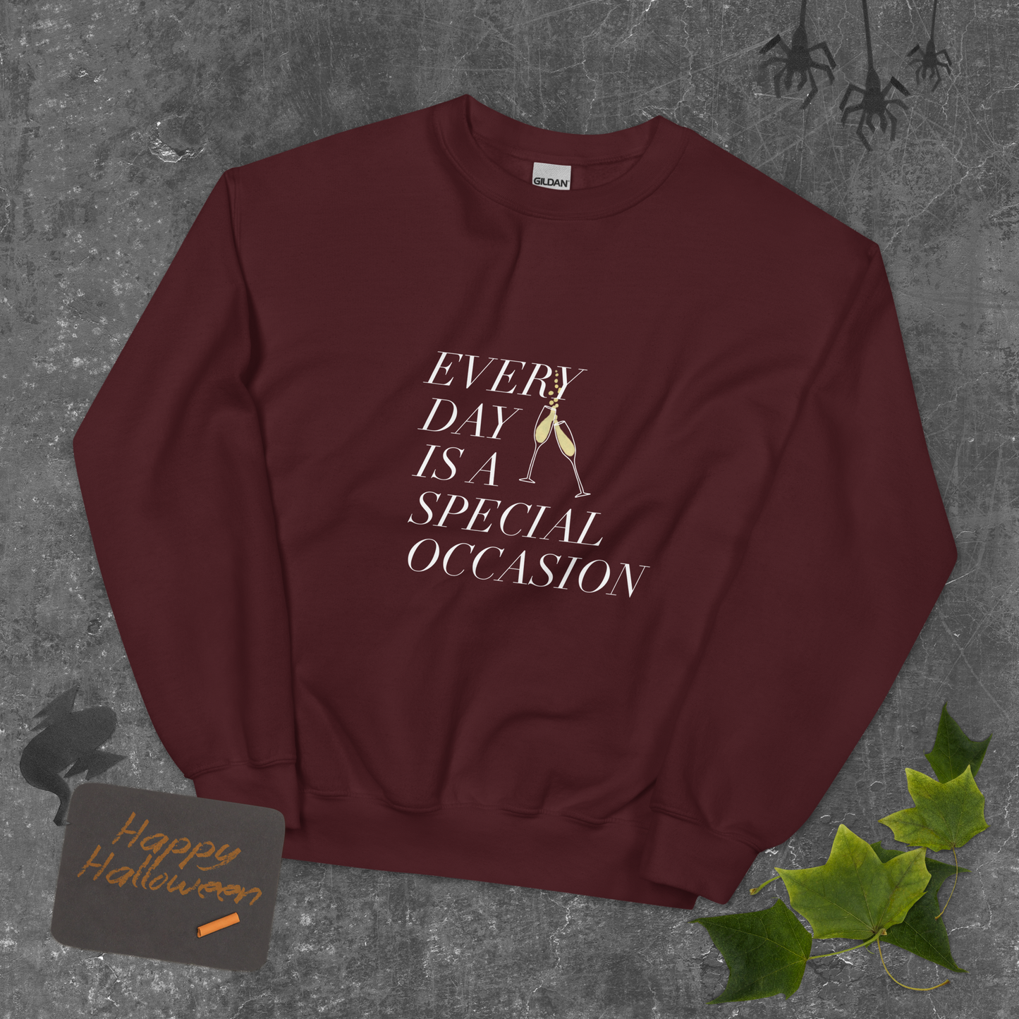 Every Day is a Special occasion with Champagne Sweatshirt