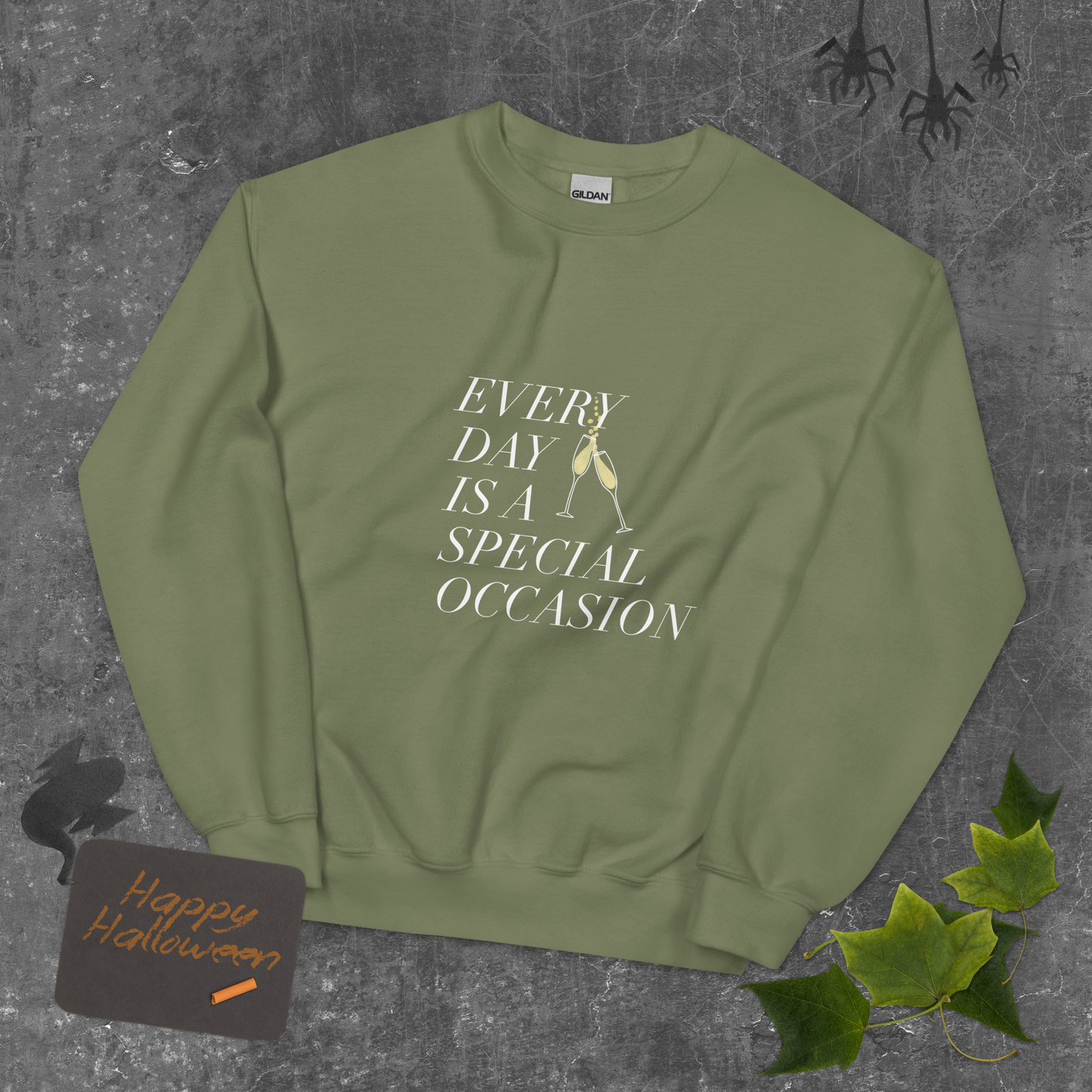 Every Day is a Special occasion with Champagne Sweatshirt