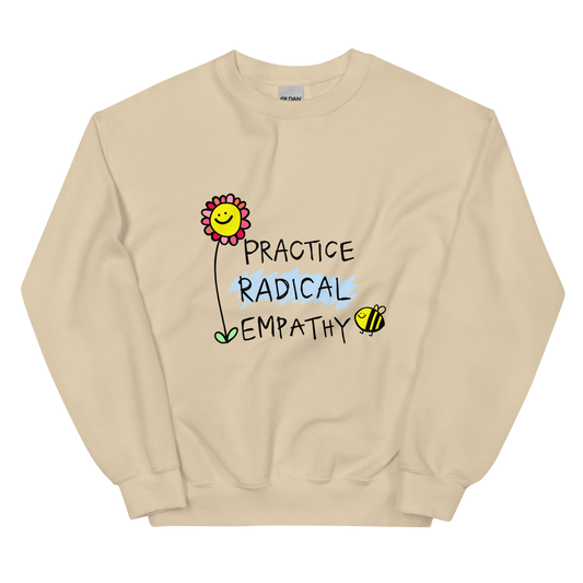 Practice Radical Empathy Doodle Sweatshirt