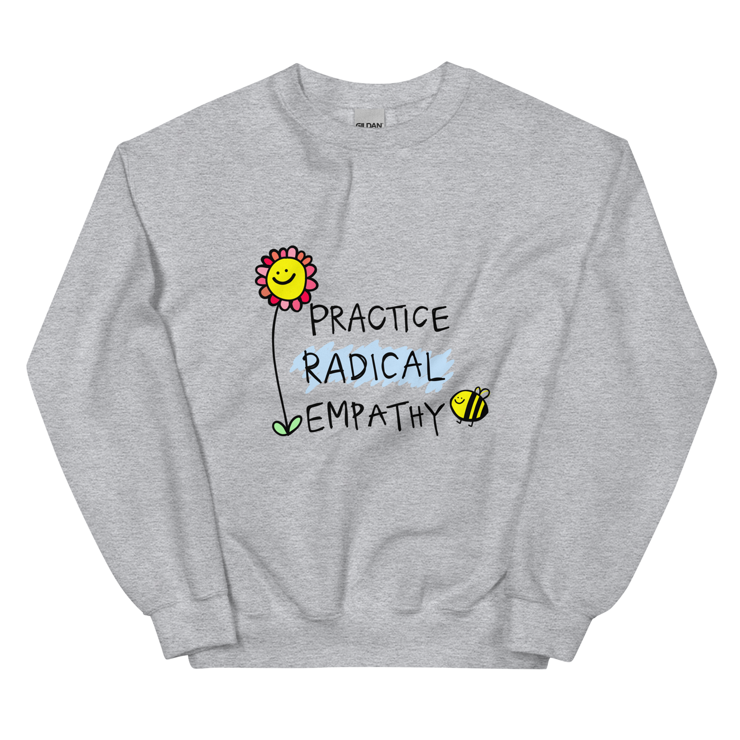 Practice Radical Empathy Doodle Sweatshirt