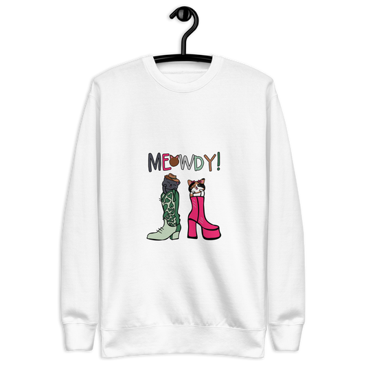 Meowdy! Crewneck Sweatshirt