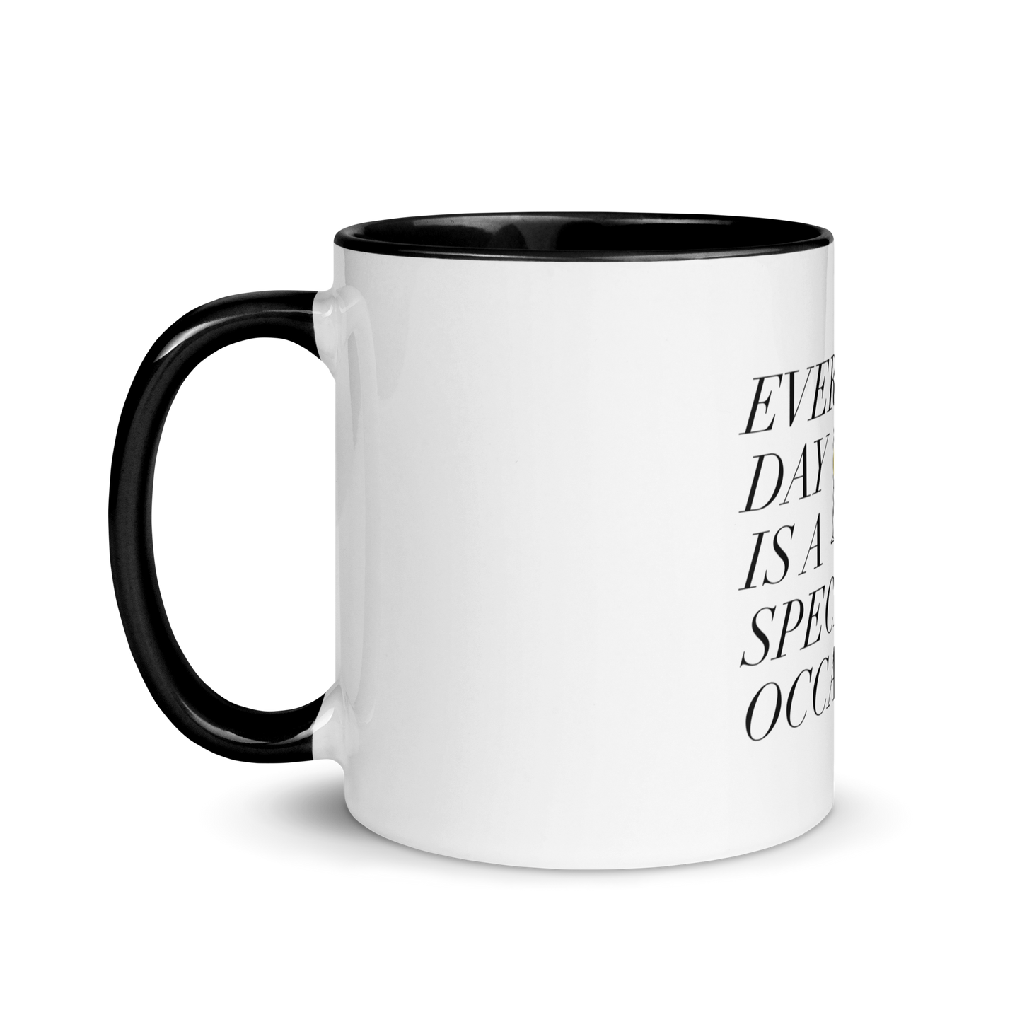 Every Day is a Special Occasion Mug with Color Inside