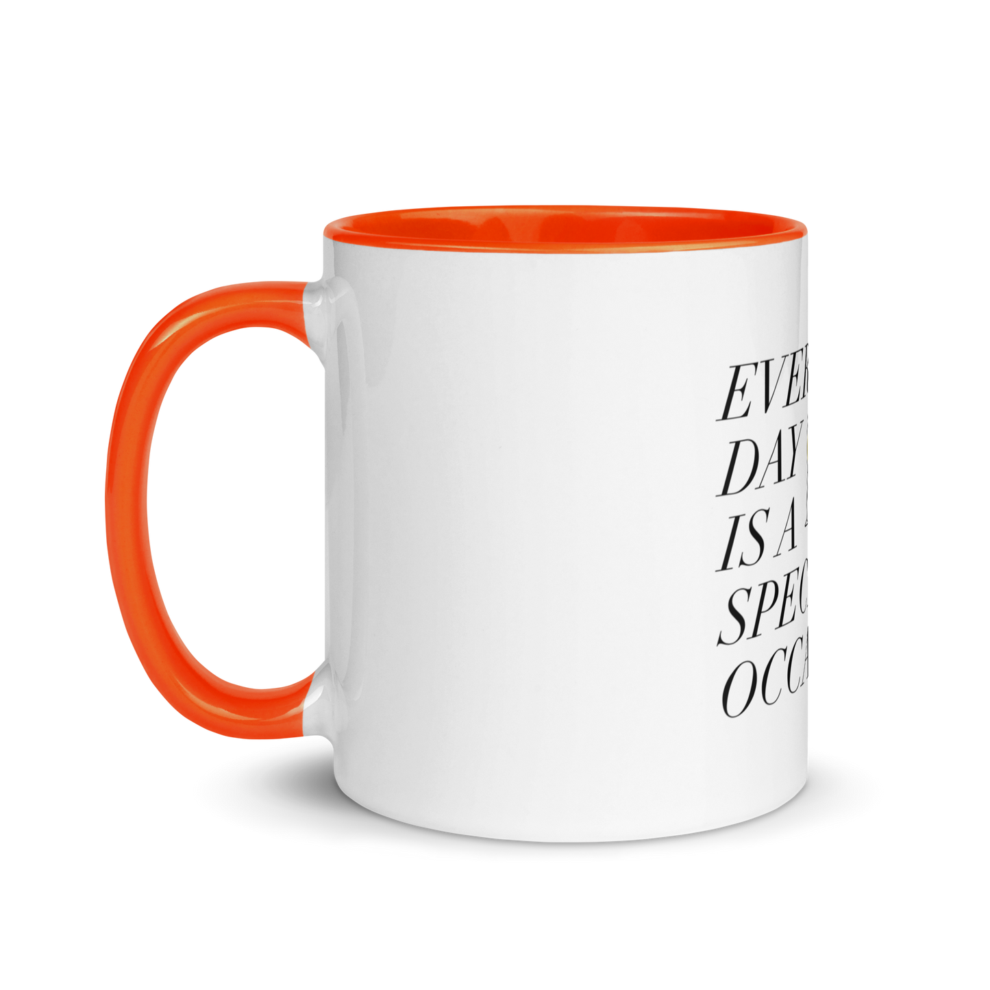 Every Day is a Special Occasion Mug with Color Inside