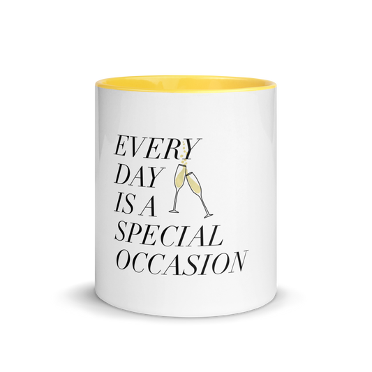 Every Day is a Special Occasion Mug with Color Inside