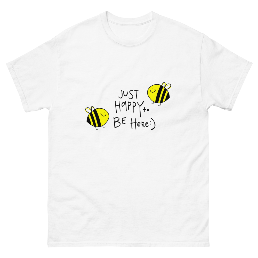 Just Happy to BeeX2 Here tee