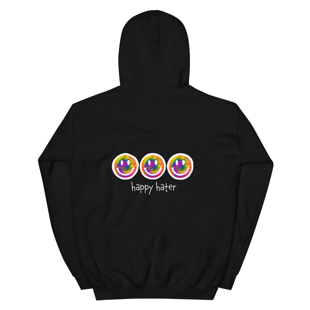 happy hater hoodie